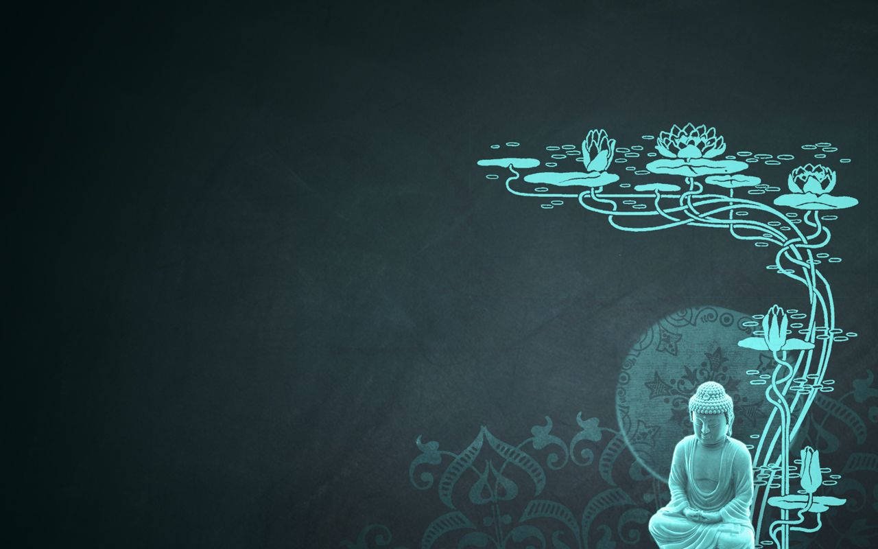 Buddha Digital Artwork Wallpaper