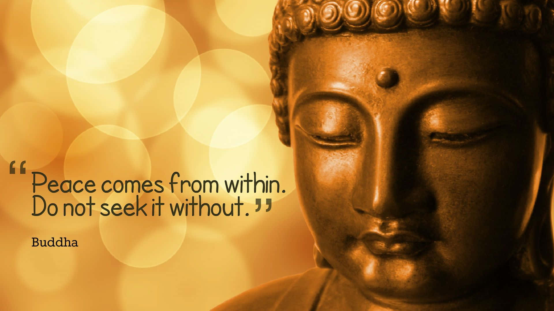 Dieerleuchtete Weisheit Buddhas