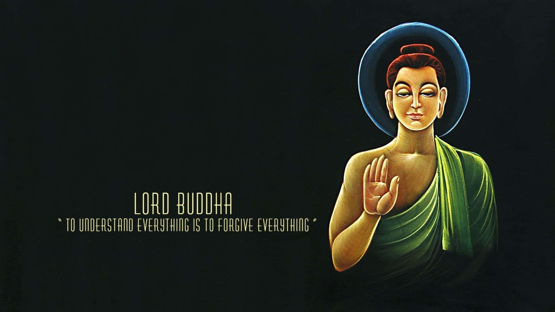 Download A peaceful Buddha meditating under a beautiful tree ...