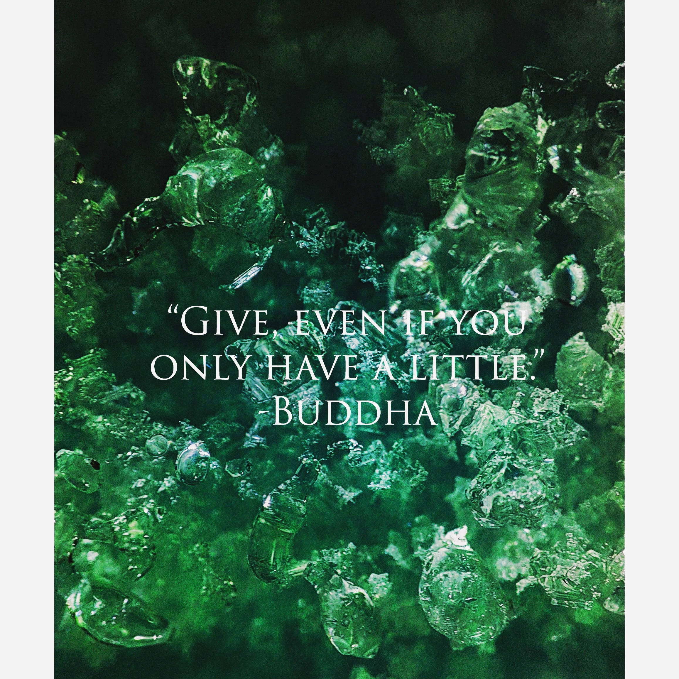 Buddha Quotes Give Little Wallpaper