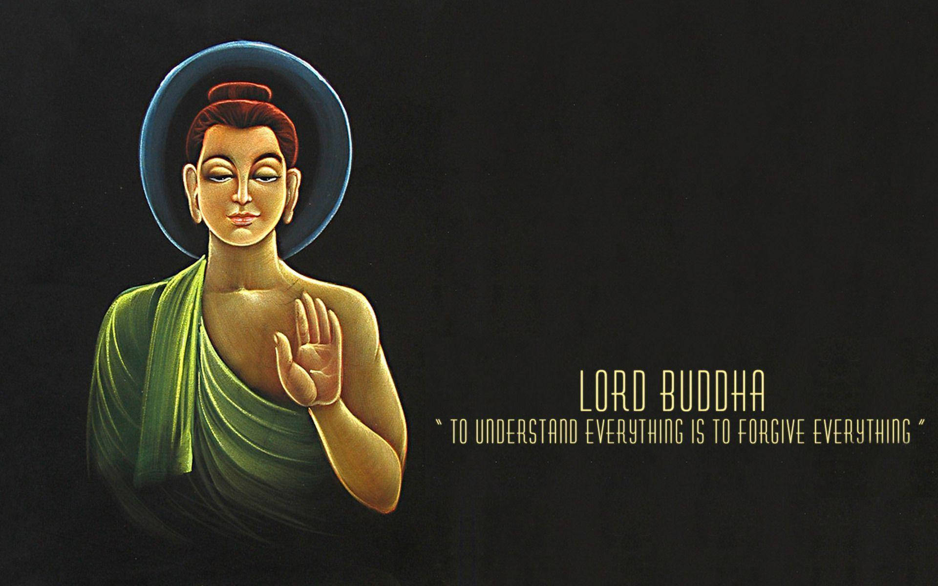 Citaçõesde Buda Senhor Buda Papel de Parede