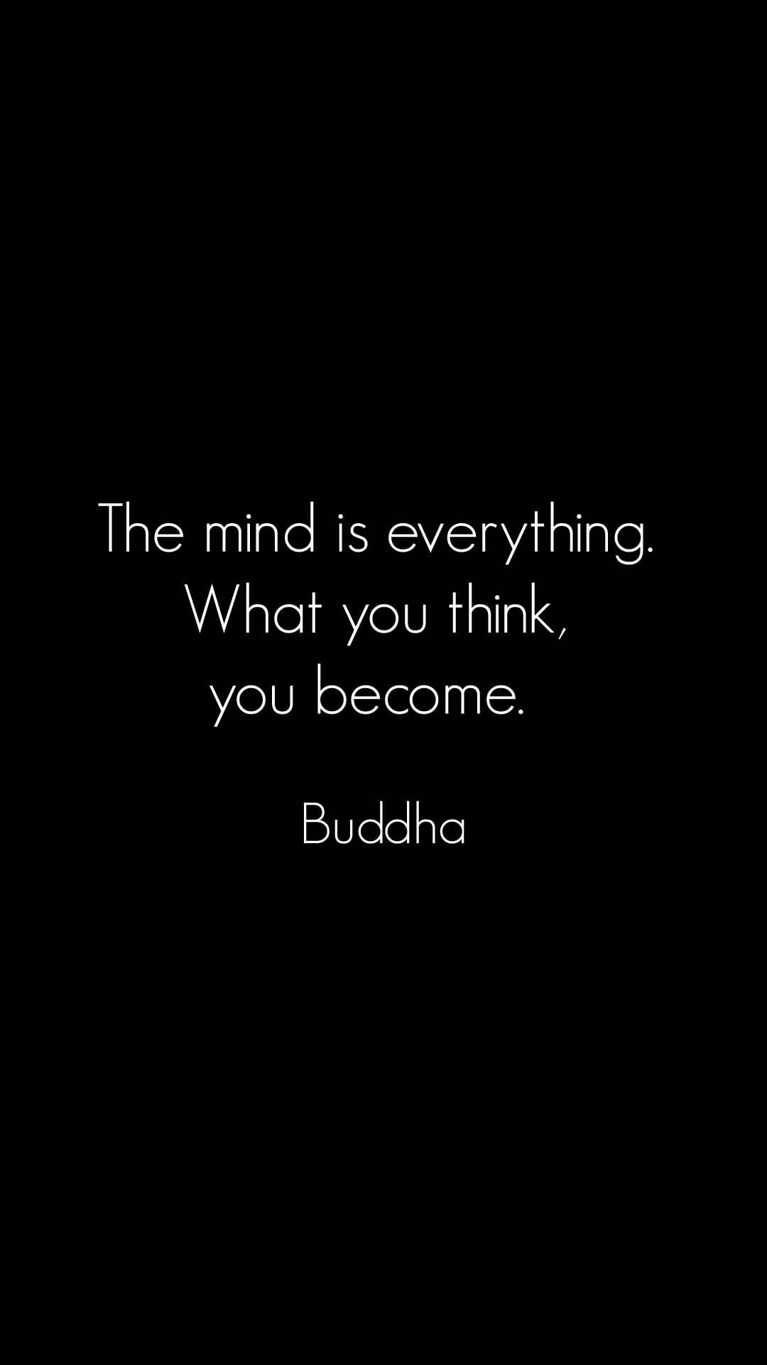 Buddha Quotes Think Become Wallpaper