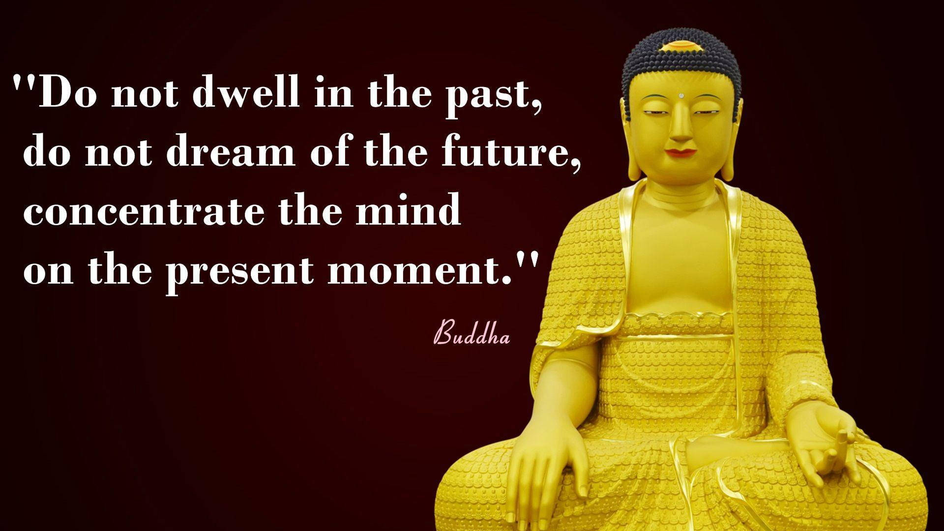 Buddha Quotes Yellow Buddha Wallpaper