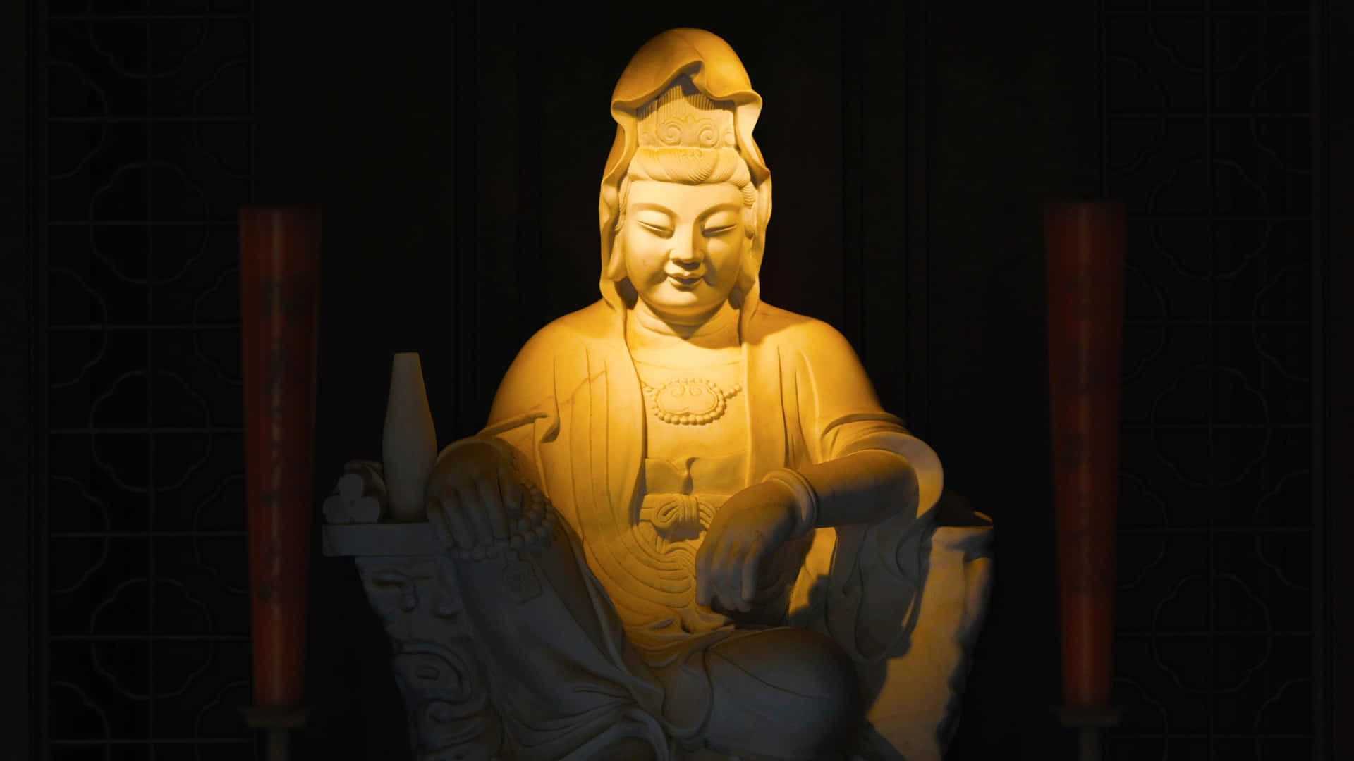 Buddhismusim Dunklen Bild