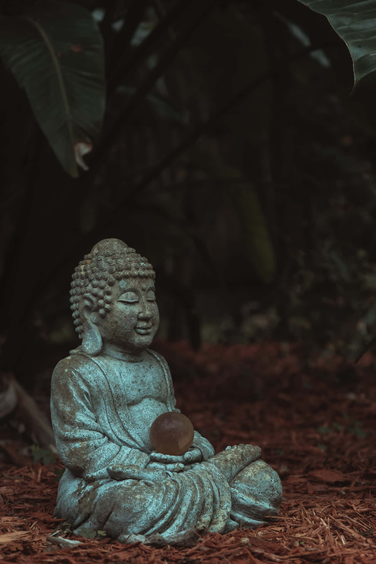 Altesbuddhismus-statuenbild