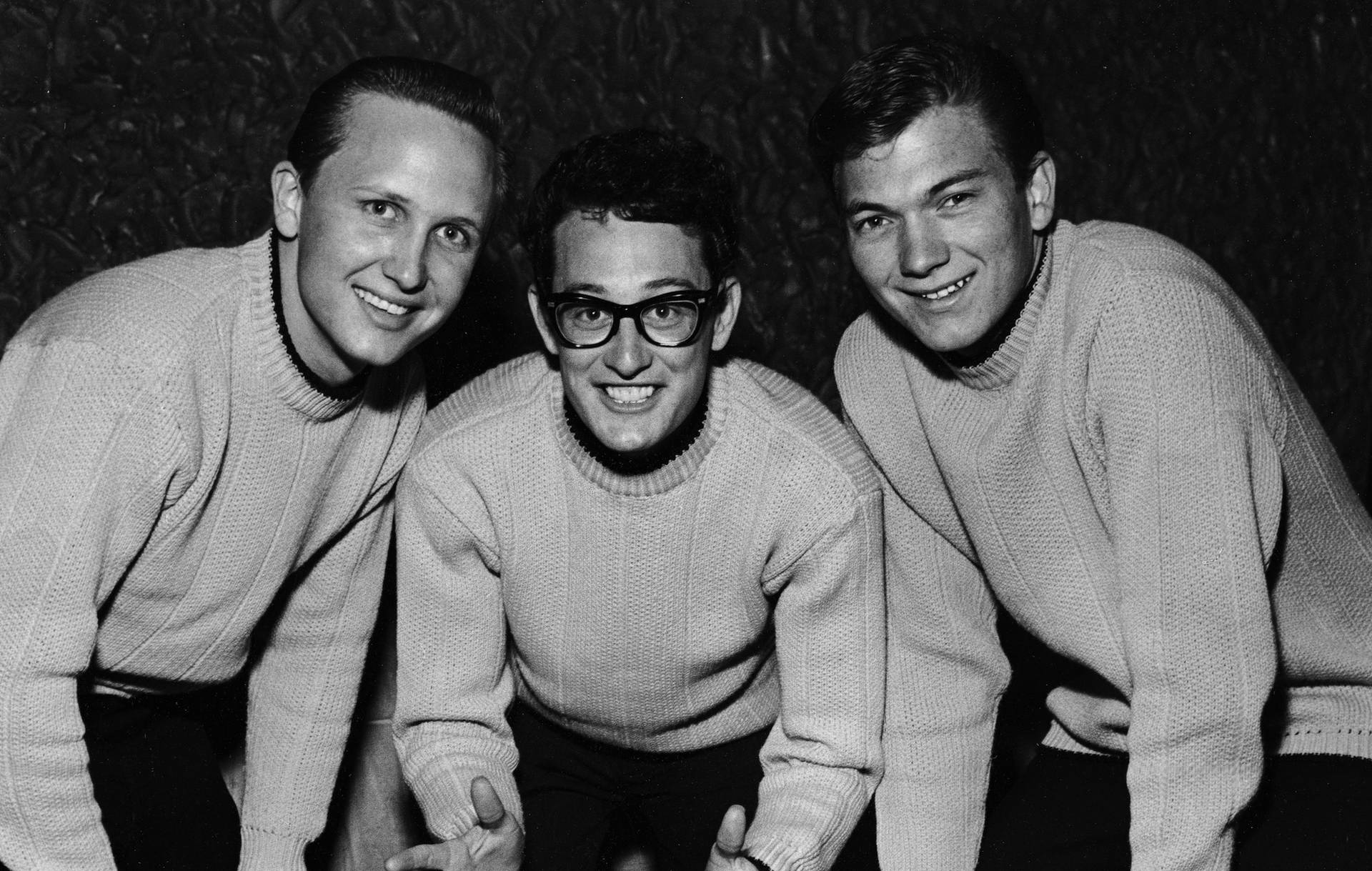 Buddy Holly And The Crickets Young Trio Wallpaper