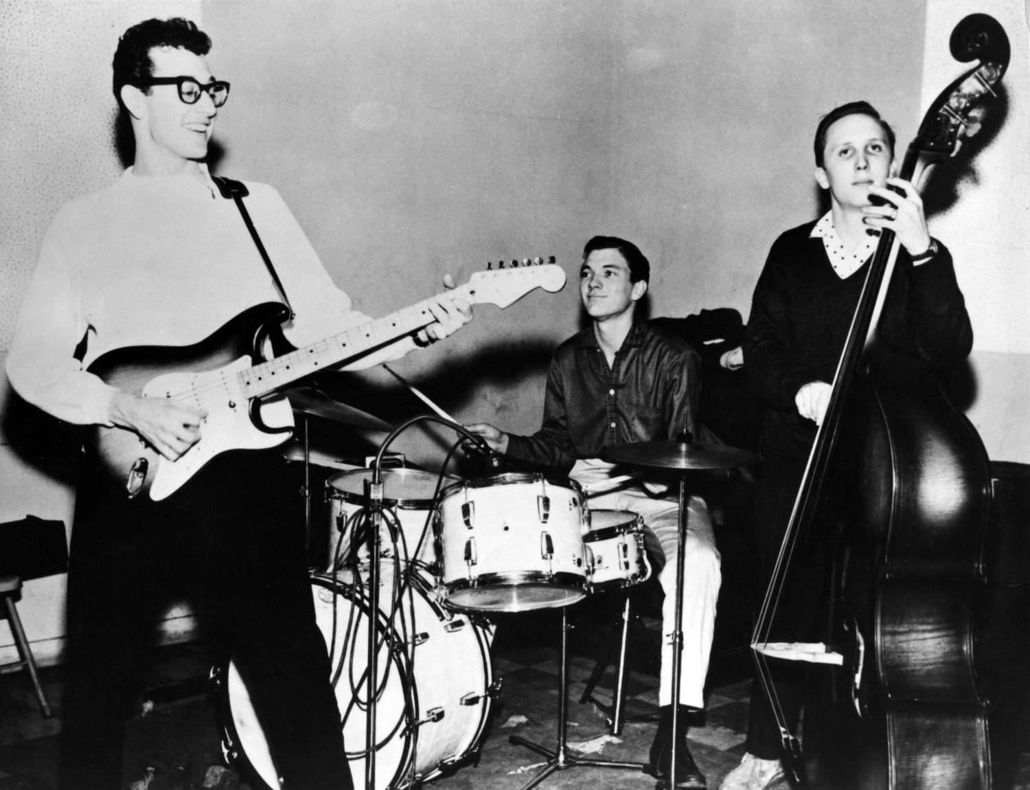 Buddy Holly And The Crickets Younger Years Wallpaper