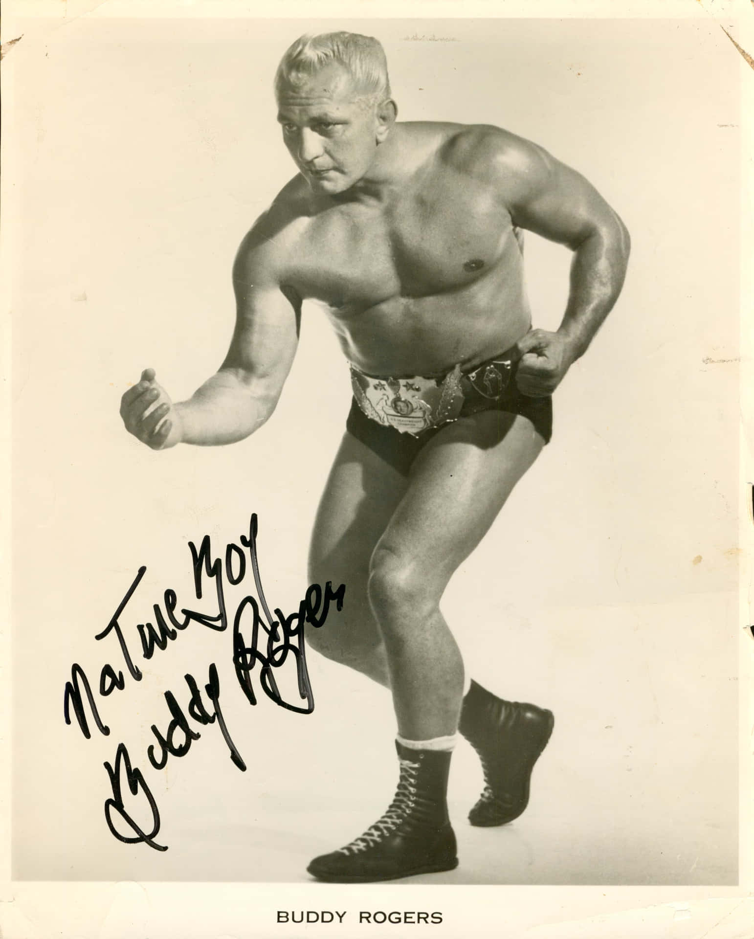 Buddy Rogers Nature Boy Professional Wrestler Wallpaper