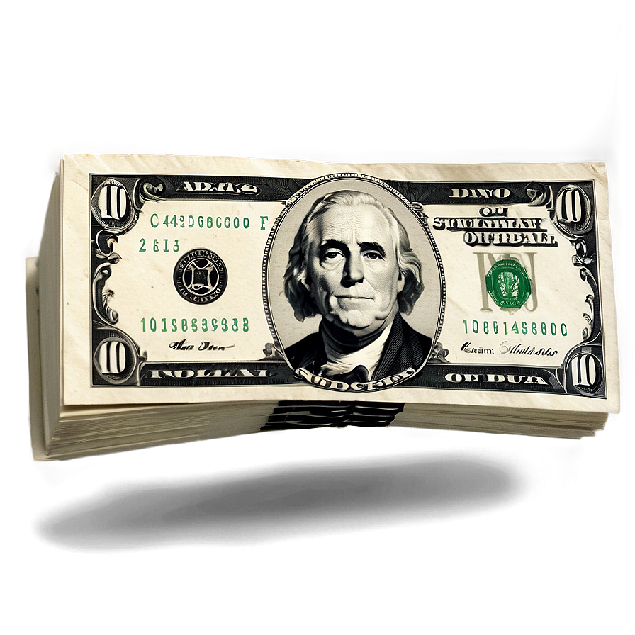 Budget Allocation Dollar Bill Png 05252024 PNG