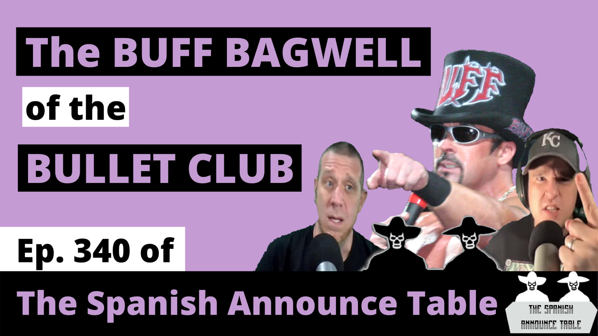 Buff Bagwell Spanish Announcers' Table Episode 340 Wallpaper