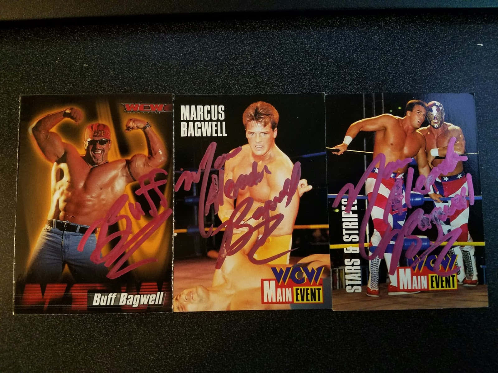 Buff Bagwell WCW Magazine Cover Foto Tapet Wallpaper