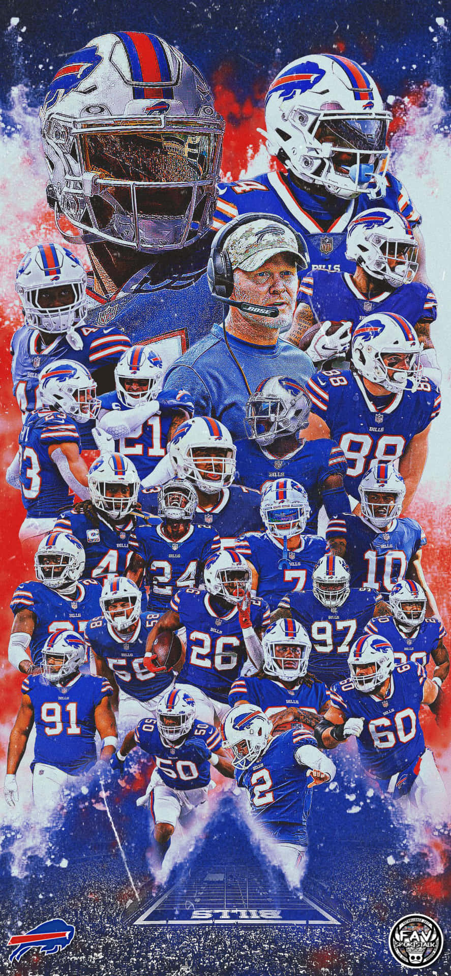 Wallpaper of Buffalo Bills  Wallpaper HD 2023
