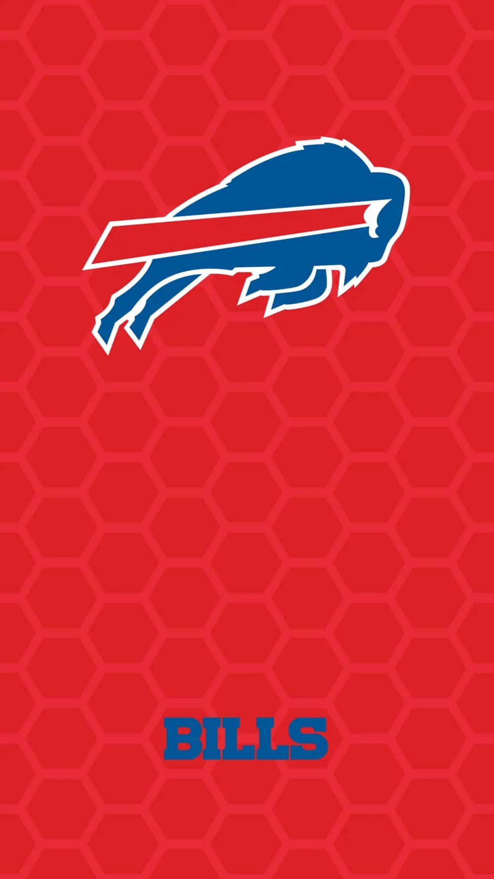 Buffalo Bills Logo Red Backgroundi Phone Wallpaper Wallpaper
