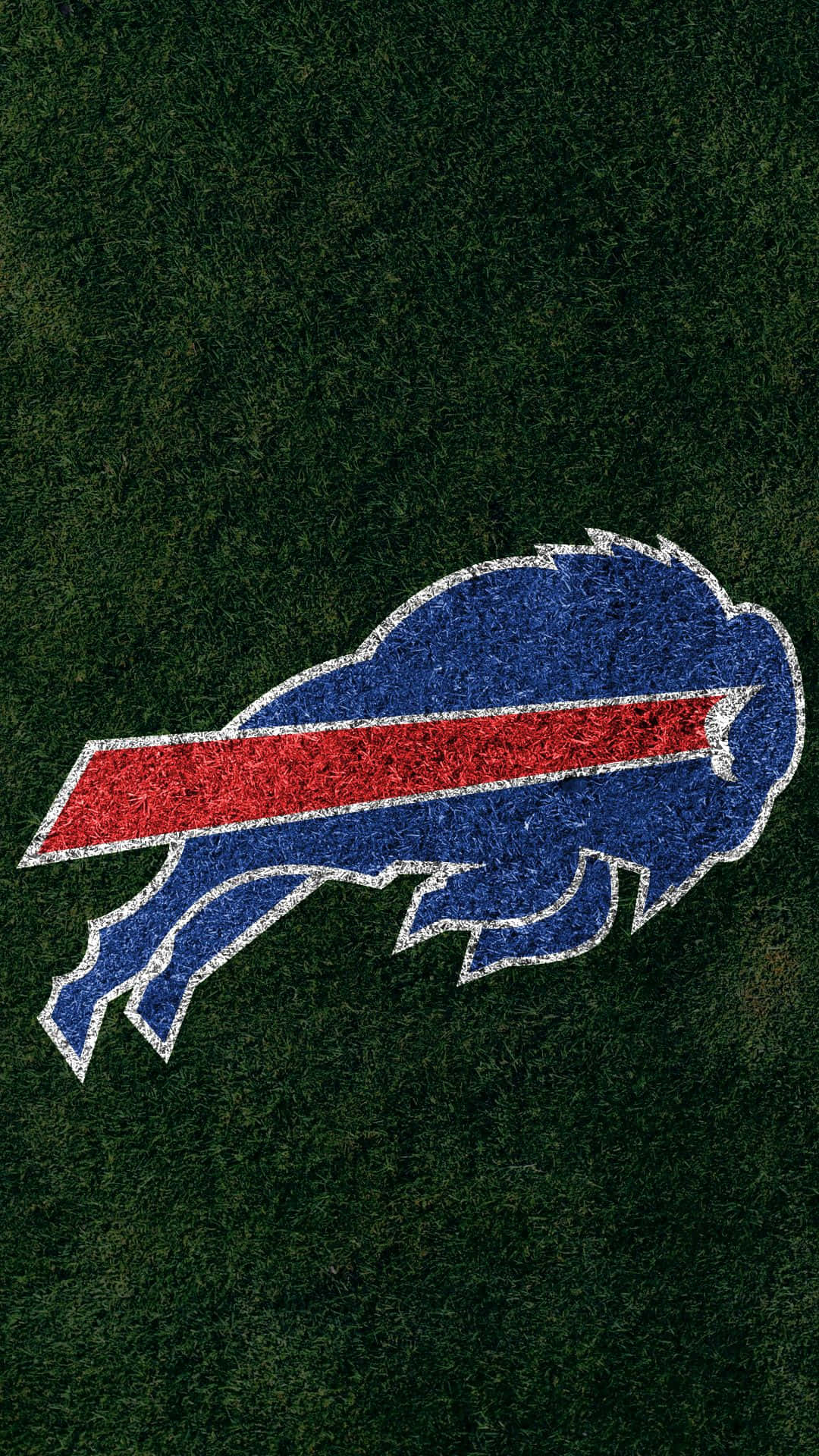 Buffalo Bills Logoon Grass Texture Wallpaper