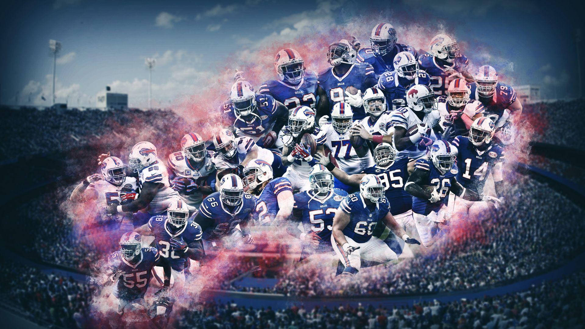 Buffalo Bills Team Roster Wallpaper