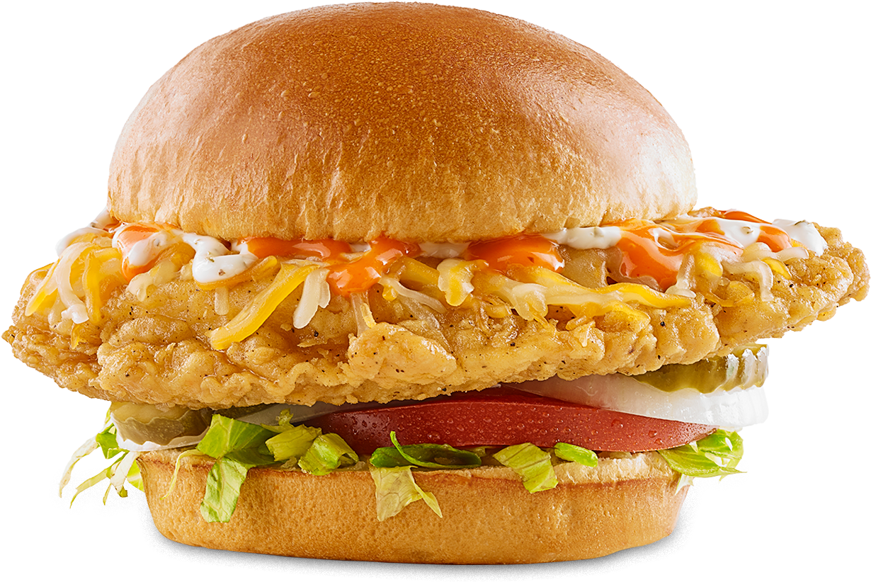 Buffalo Chicken Sandwich PNG
