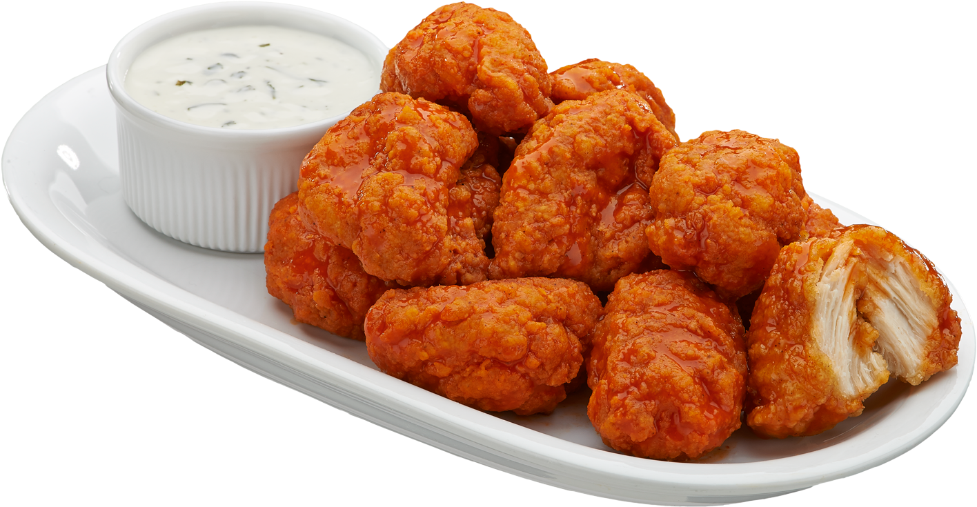 Buffalo Chicken Wingswith Dip PNG