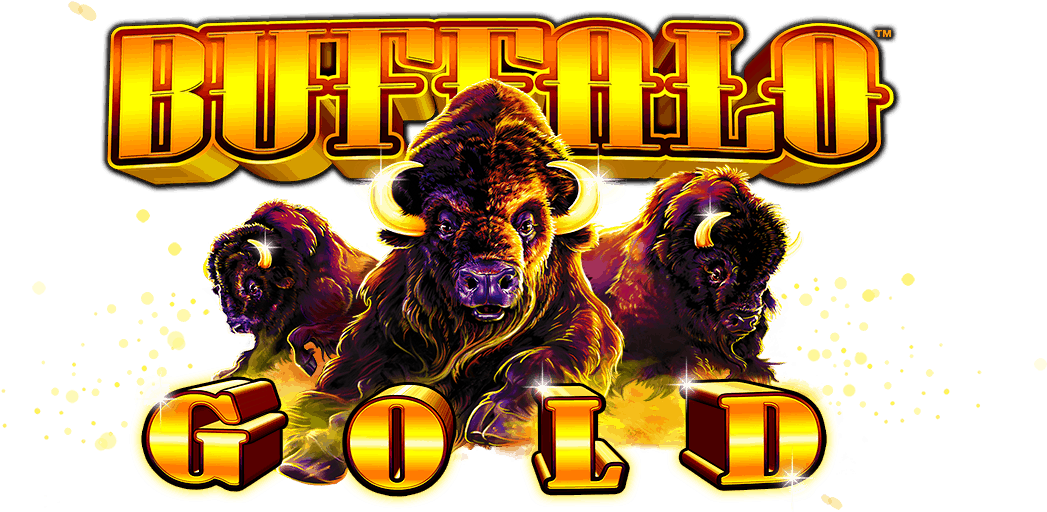 Buffalo Gold Slot Game Logo PNG