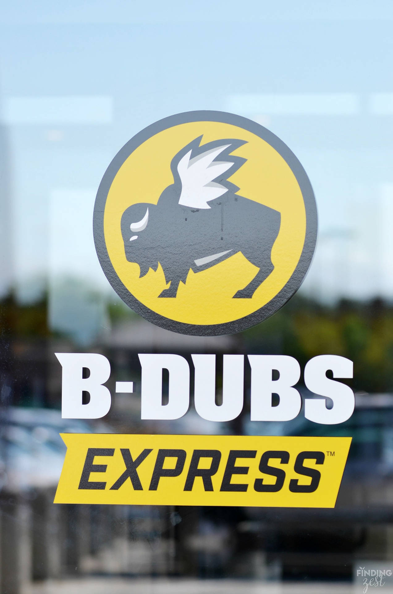 Buffalo Wild Wings B-Dubs Express Logo Tapet Wallpaper