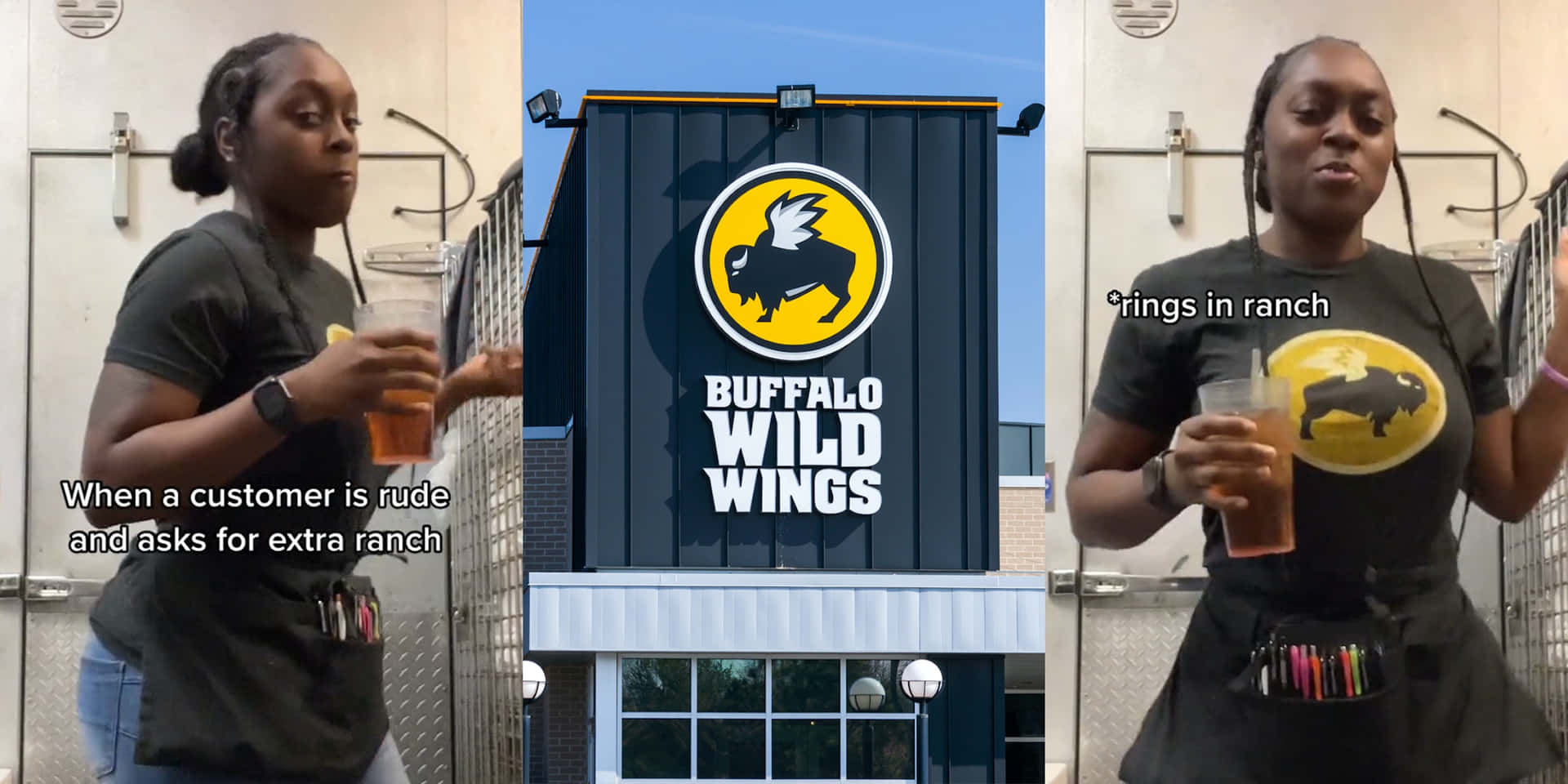 Fådina Spelardag-vingar På Buffalo Wild Wings.