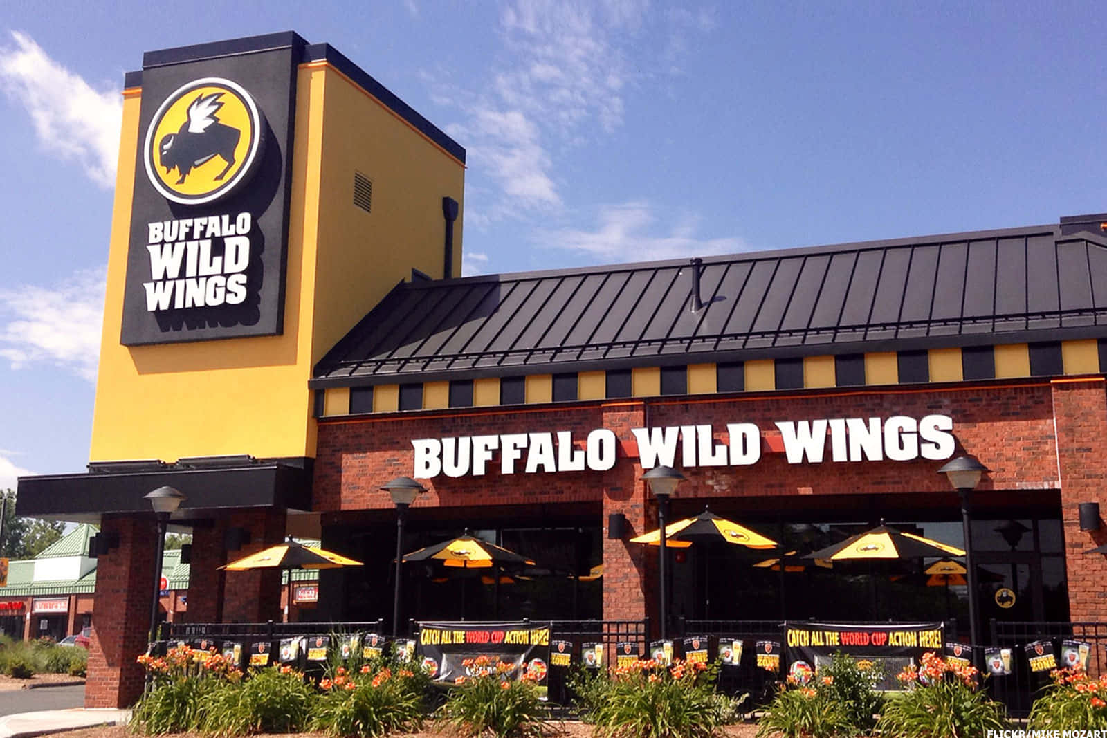 Enläcker Spridning På Buffalo Wild Wings!