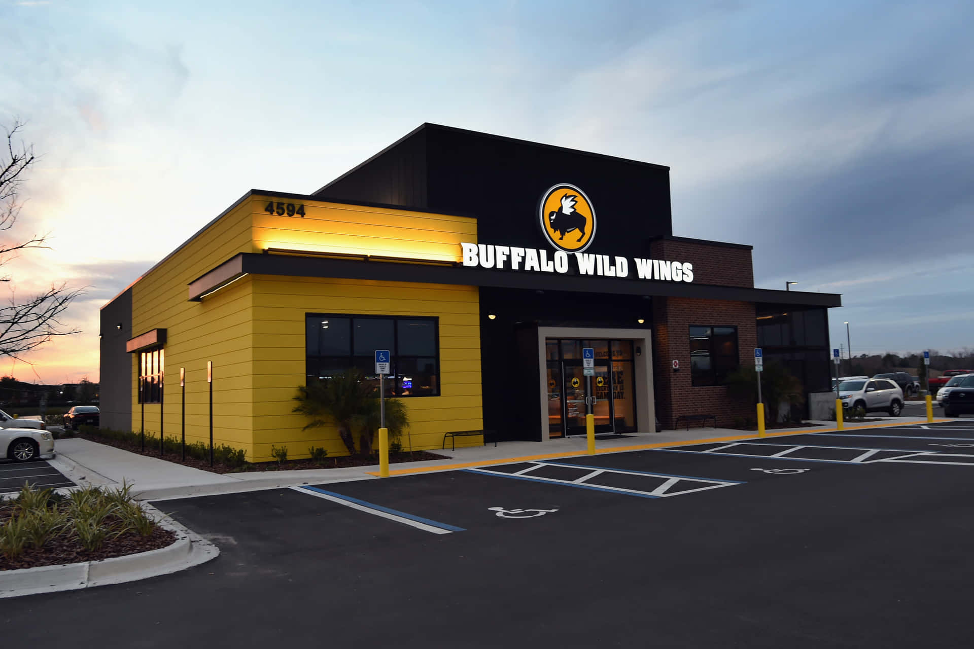 Get your wings from Buffalo Wild Wings!