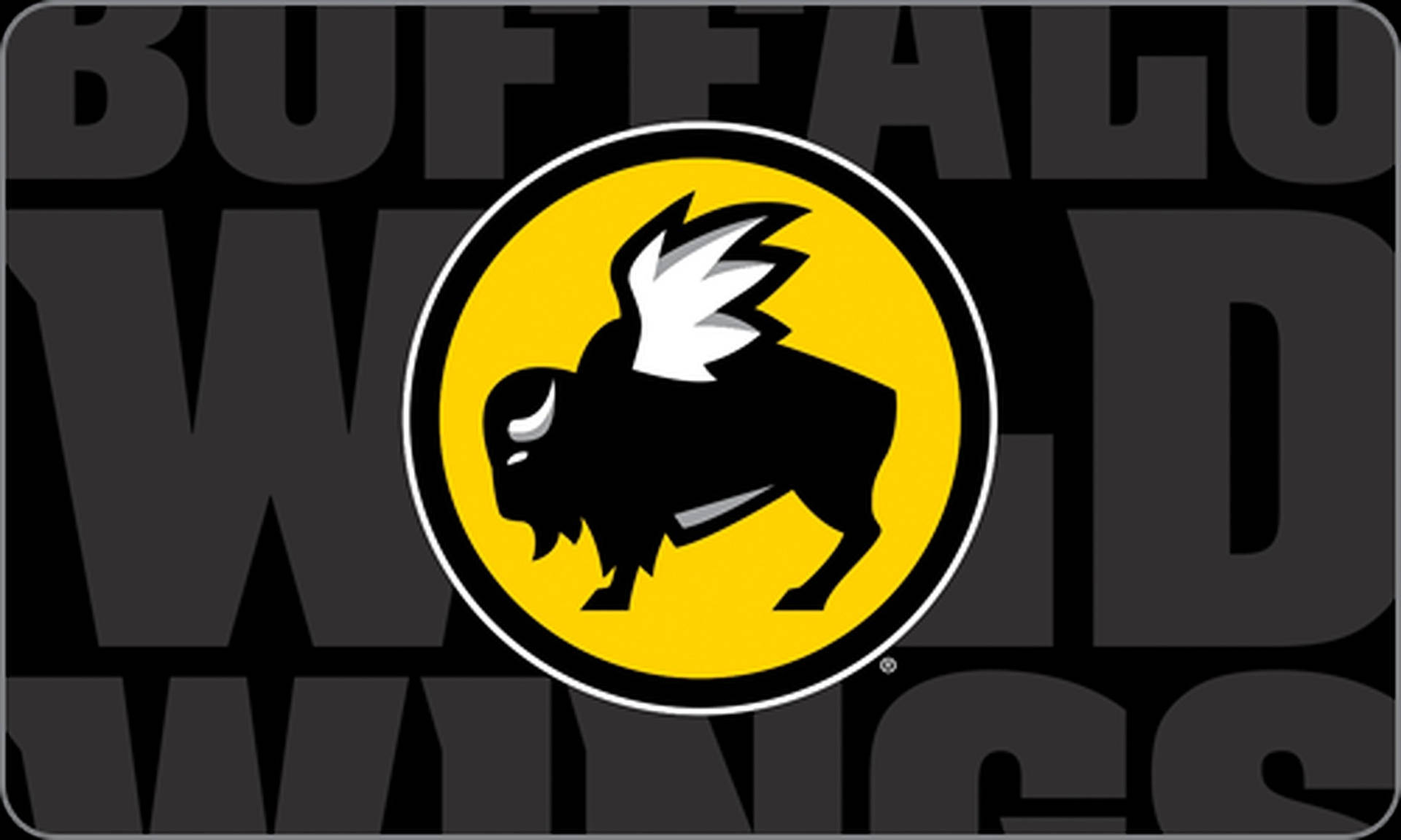 Buffalowild Wings Gula Logotyp Wallpaper