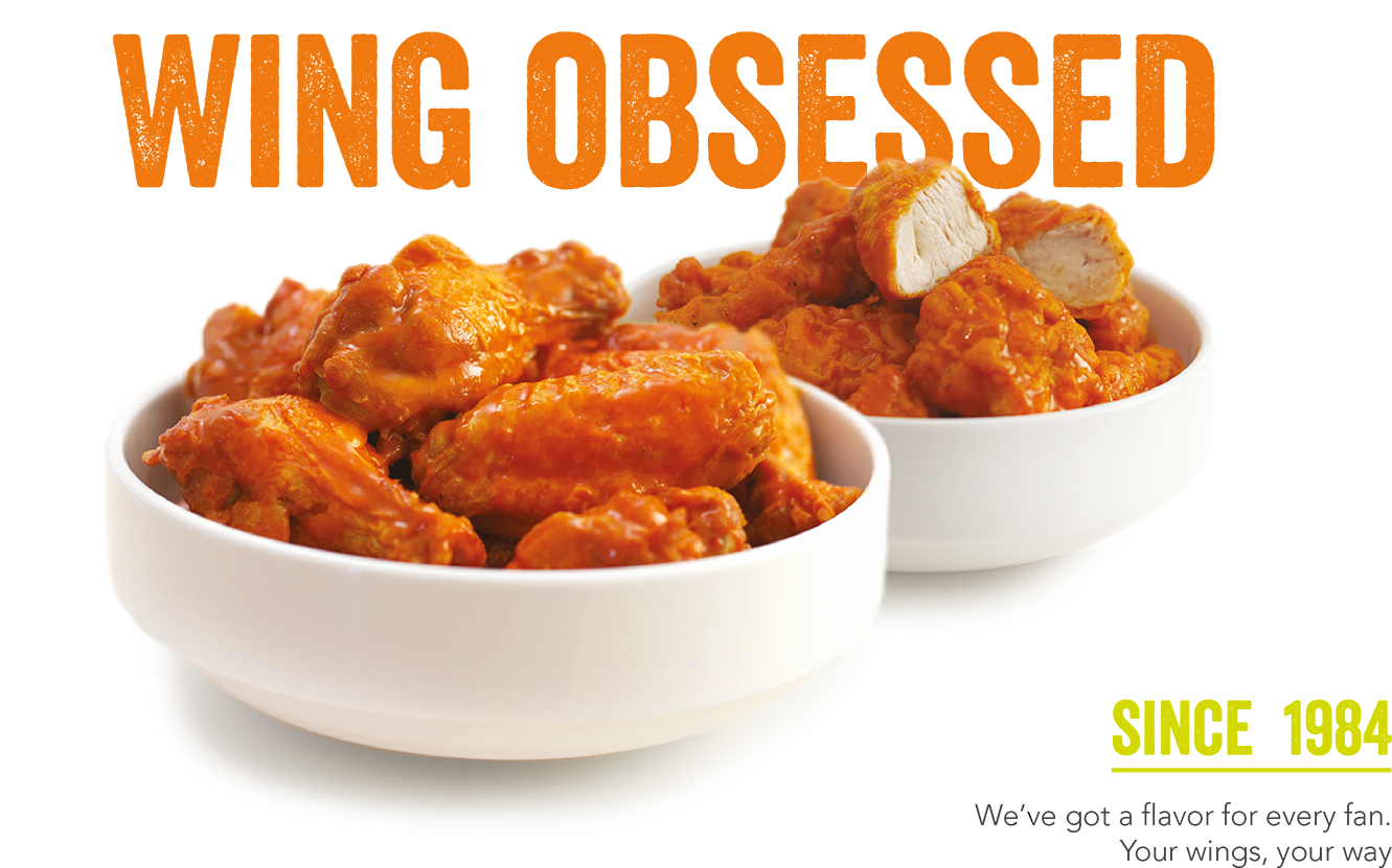 Buffalo Wing Obsession Advert PNG
