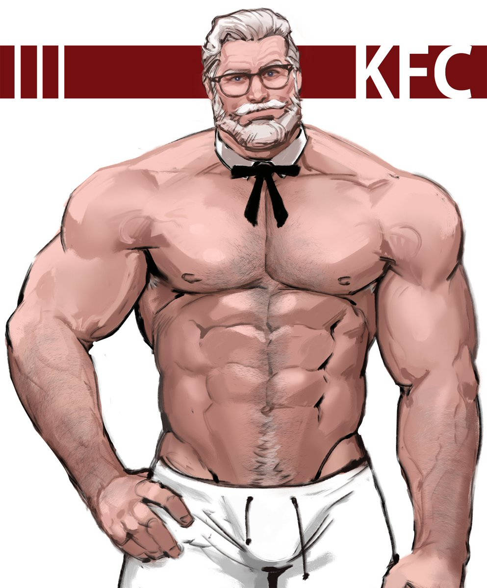 Buff colonel sanders