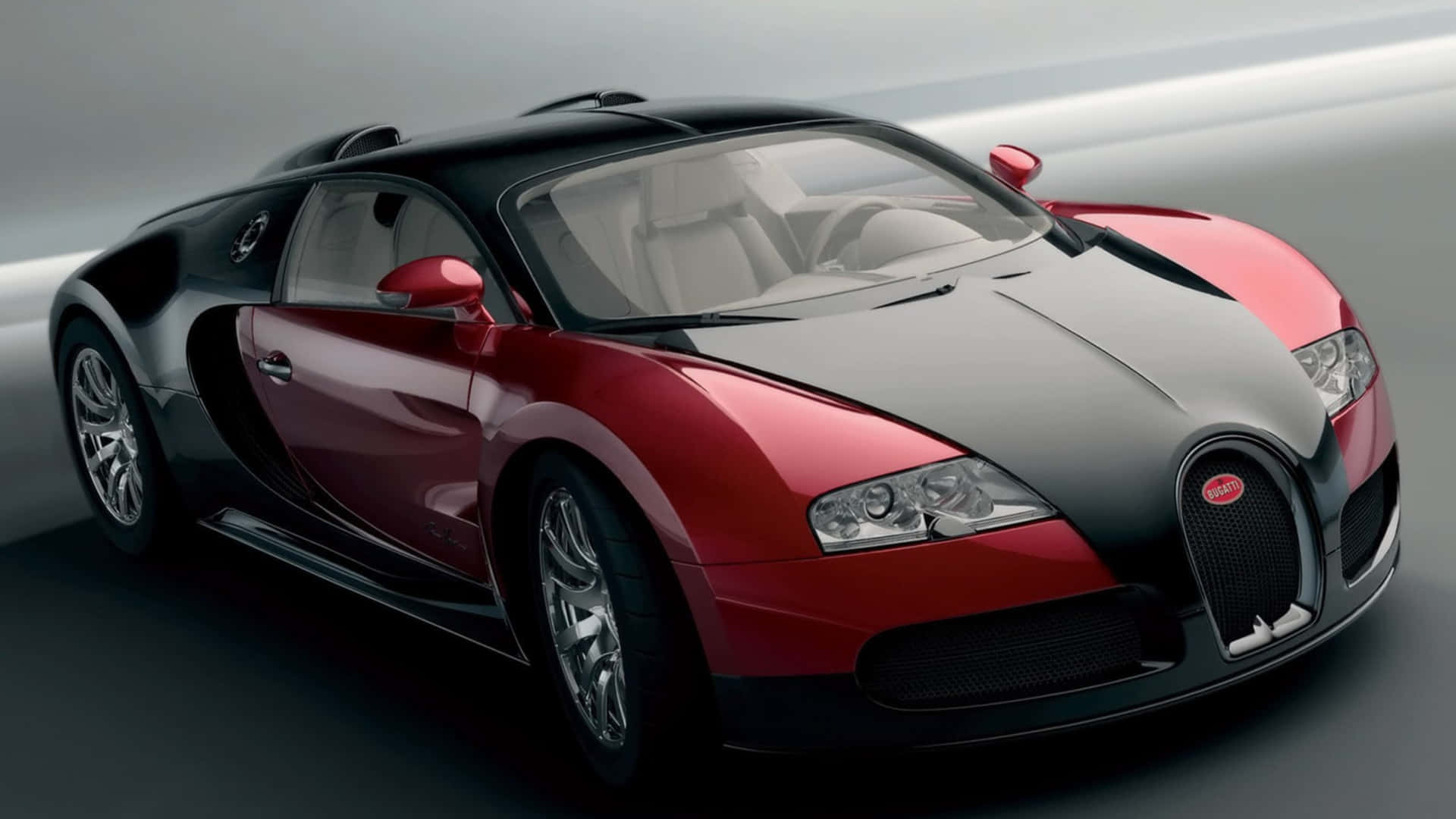Experimentala Belleza Y El Poder Del Lujoso Bugatti. Fondo de pantalla