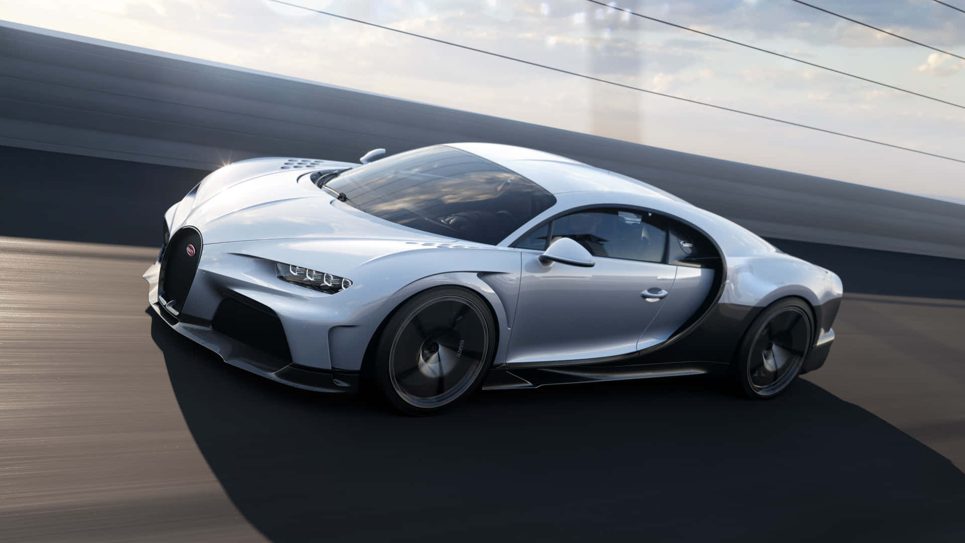 Geschwindigkeitund Luxus: Der Bugatti In 4k Wallpaper