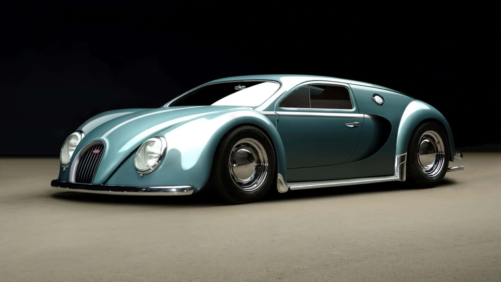 Bugatti Veyron Grand Sport Vitesse, et ikonisk luksusbil tapet... Wallpaper