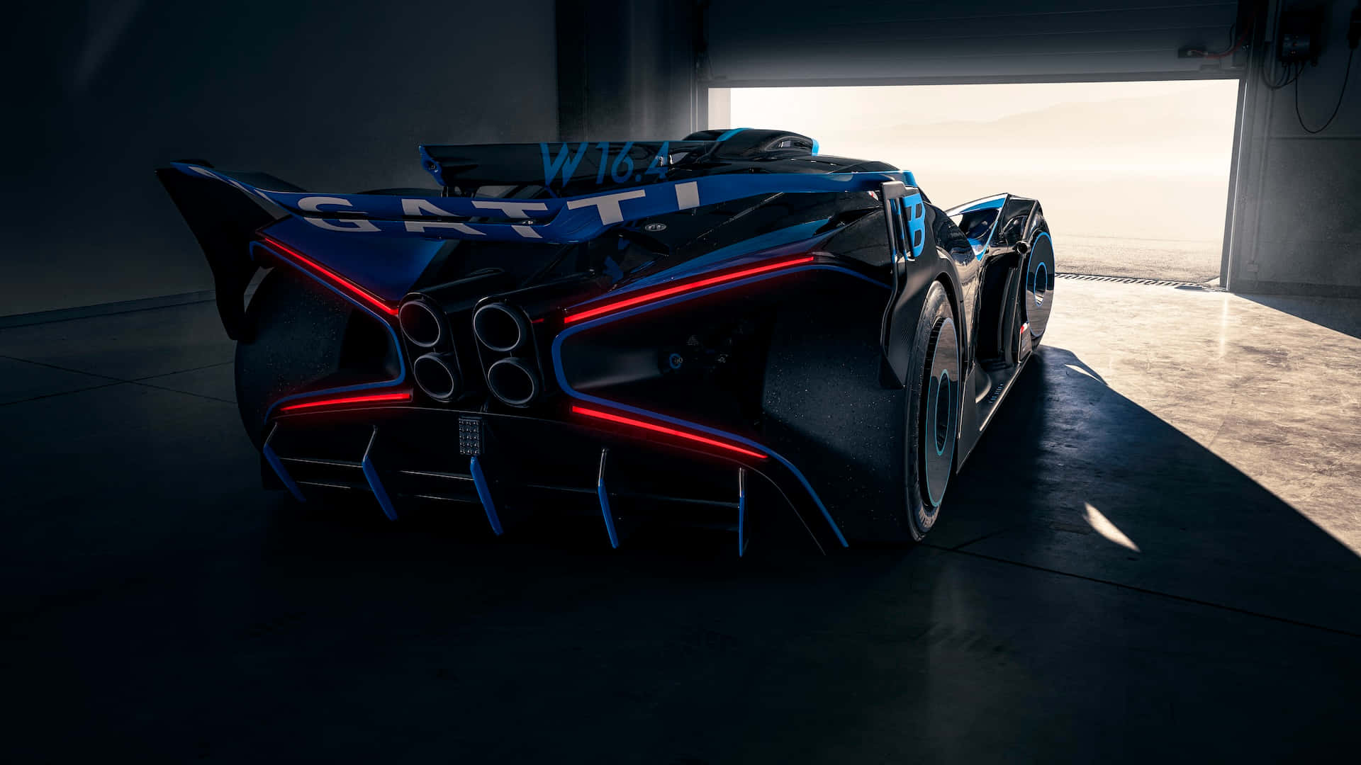 Bugatti Bolide Rear Design Wallpaper