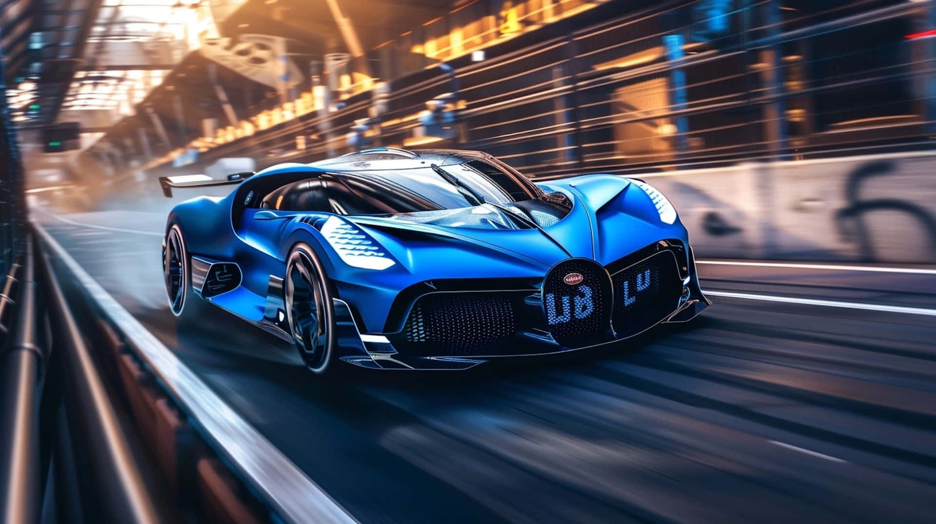 Bugatti Bolide Speedingon Track.jpg Wallpaper