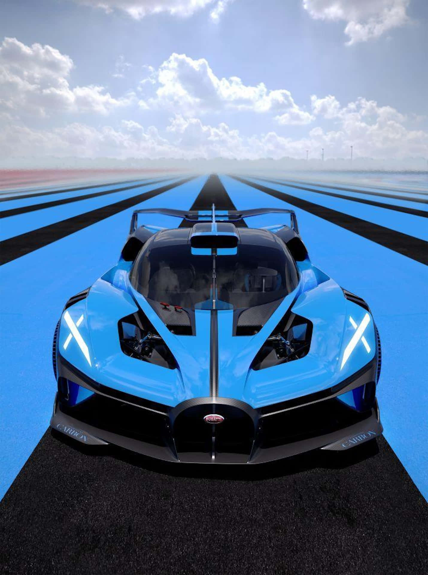 Bugatti Bolide Track Ready Wallpaper