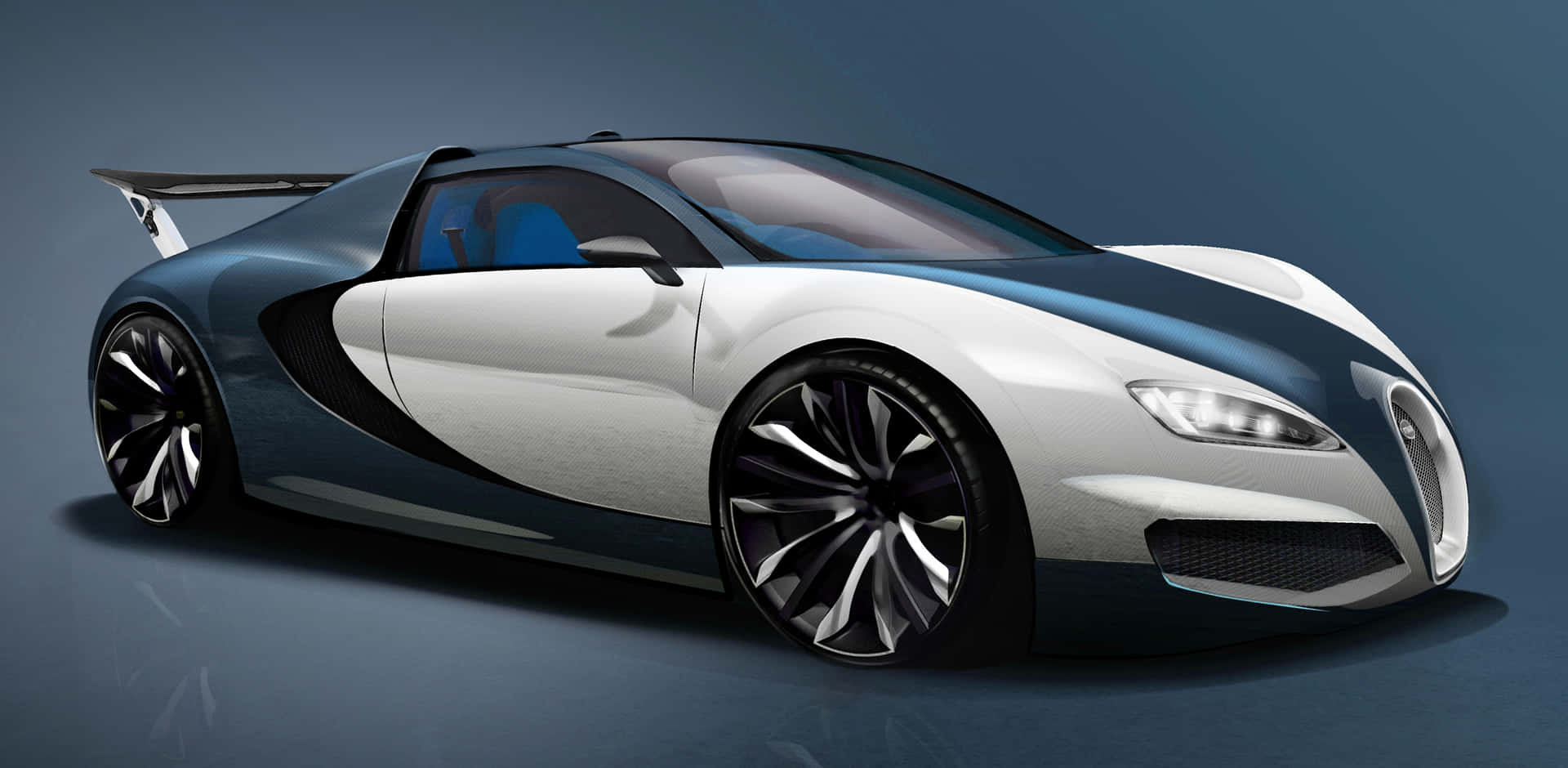 Erlebensie Den Luxus Eines Bugatti-autos Wallpaper