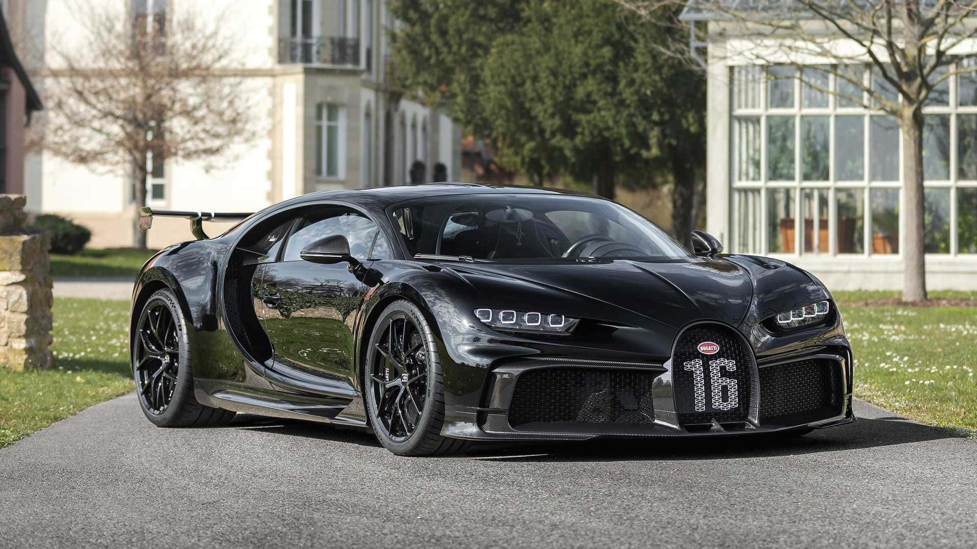 Exklusivlyx Och Kraft Med Bugatti-bilen. Wallpaper