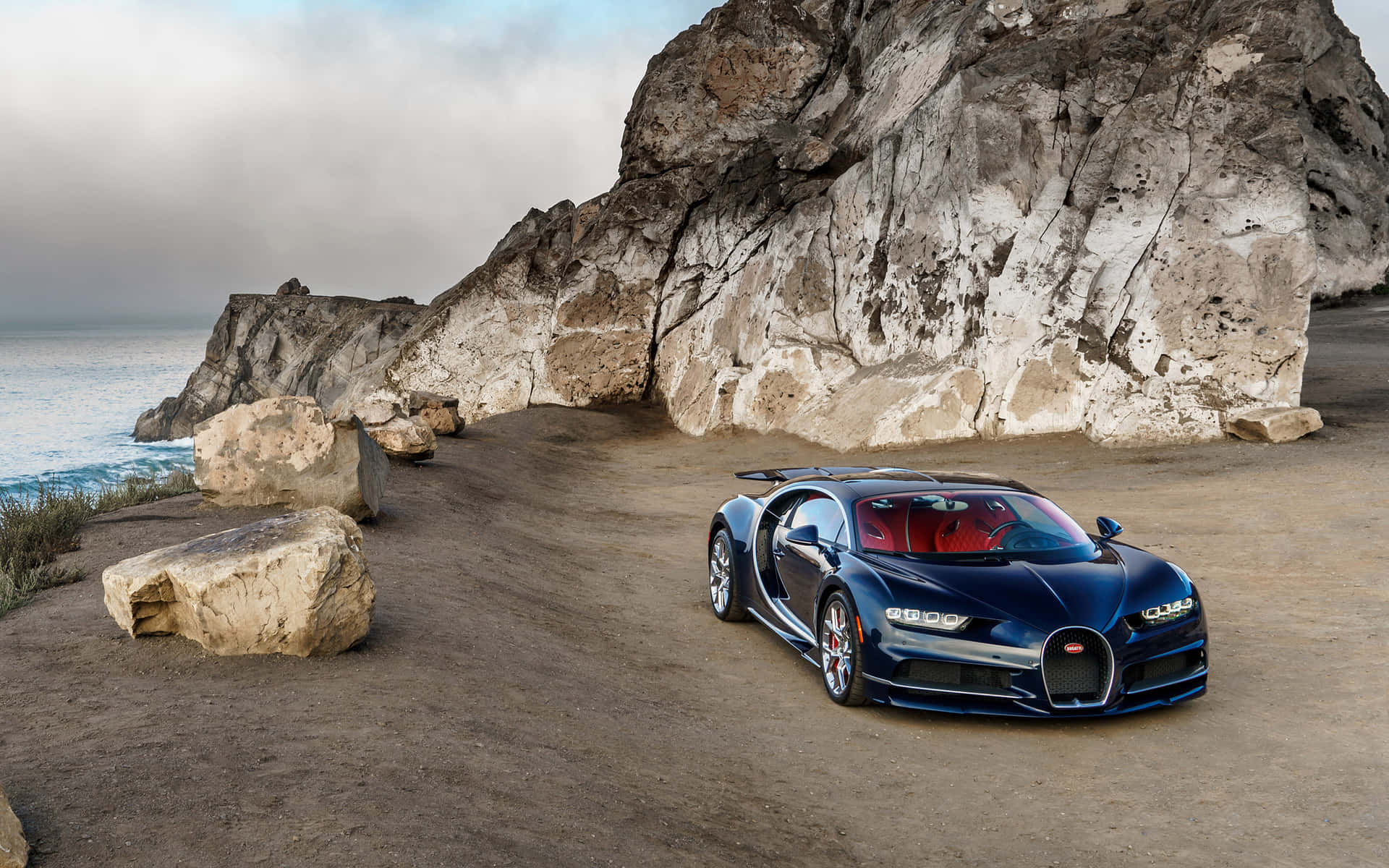 Bugattichiron: Una Fusión Perfecta De Potencia Y Lujo Fondo de pantalla