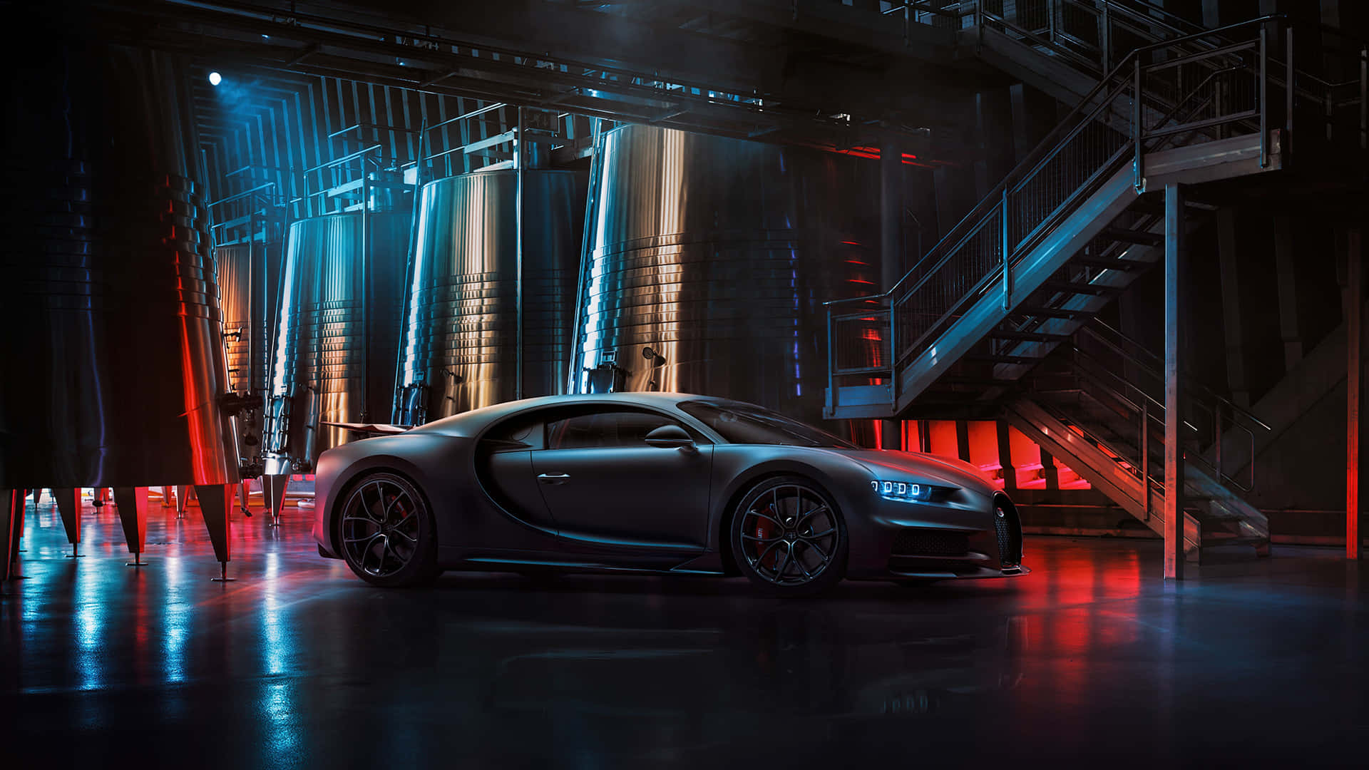 Bugatti Chiron - A Fusion of Luxury and Performance Wallpaper