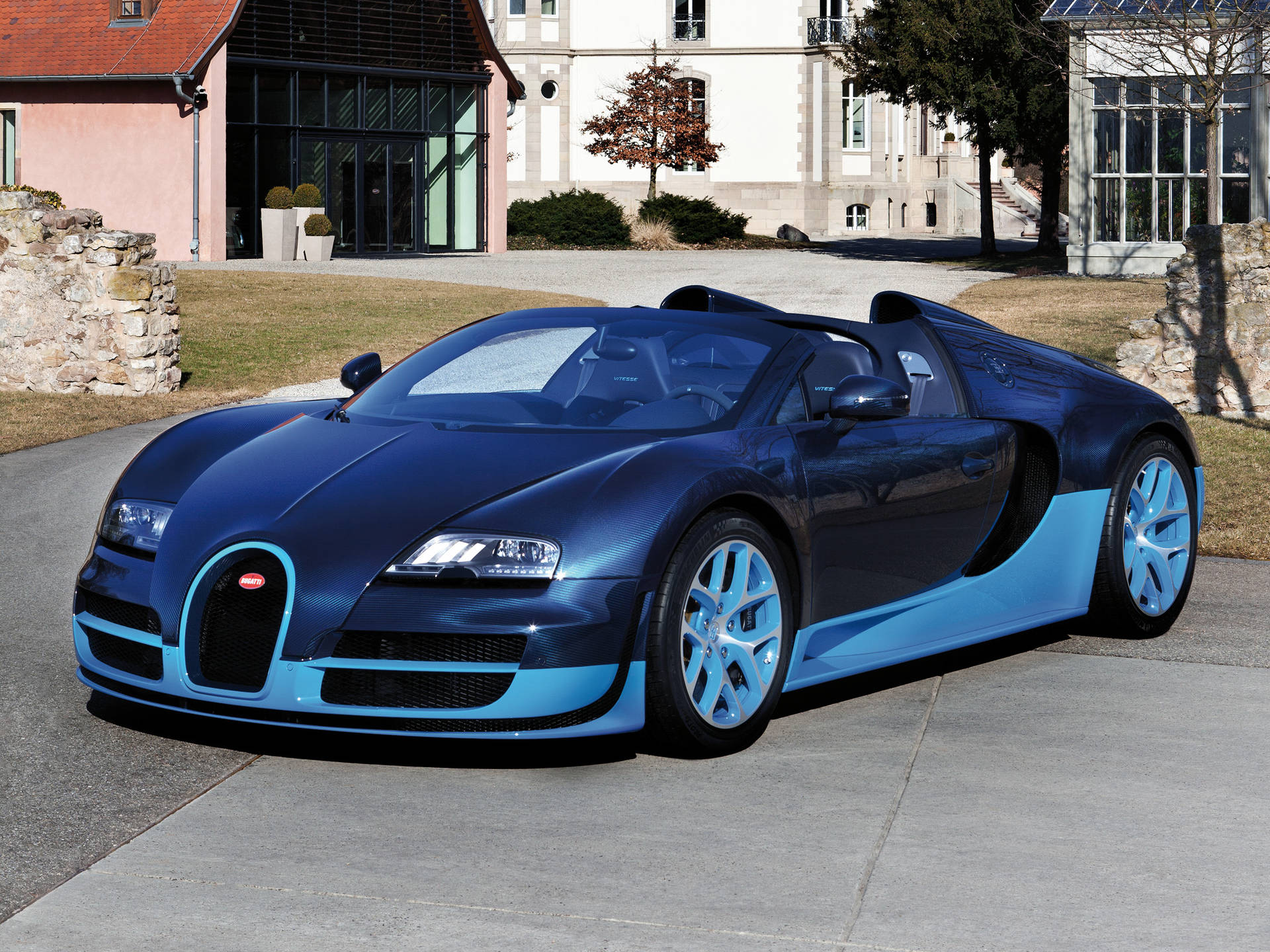 Bugatti Grand Sport Vitesse IPhone baggrund Wallpaper