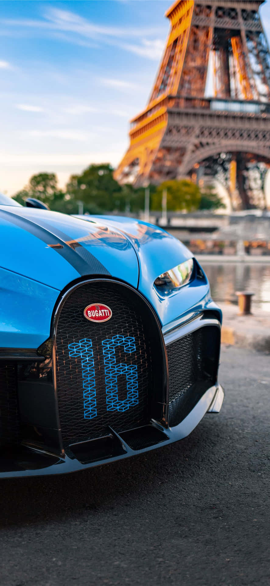 Bugattiveyron: Desempenho De Luxo Em Suas Mãos. Papel de Parede