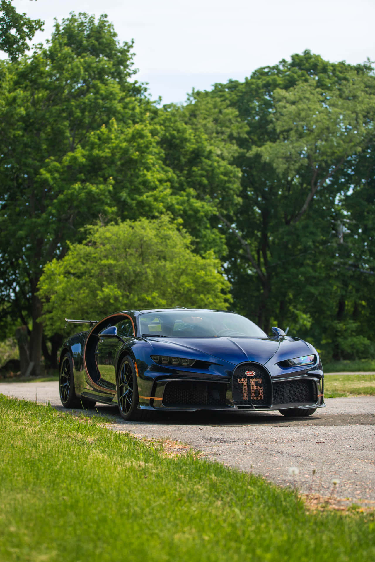 Capturing Moment with the Bugatti Phone Wallpaper