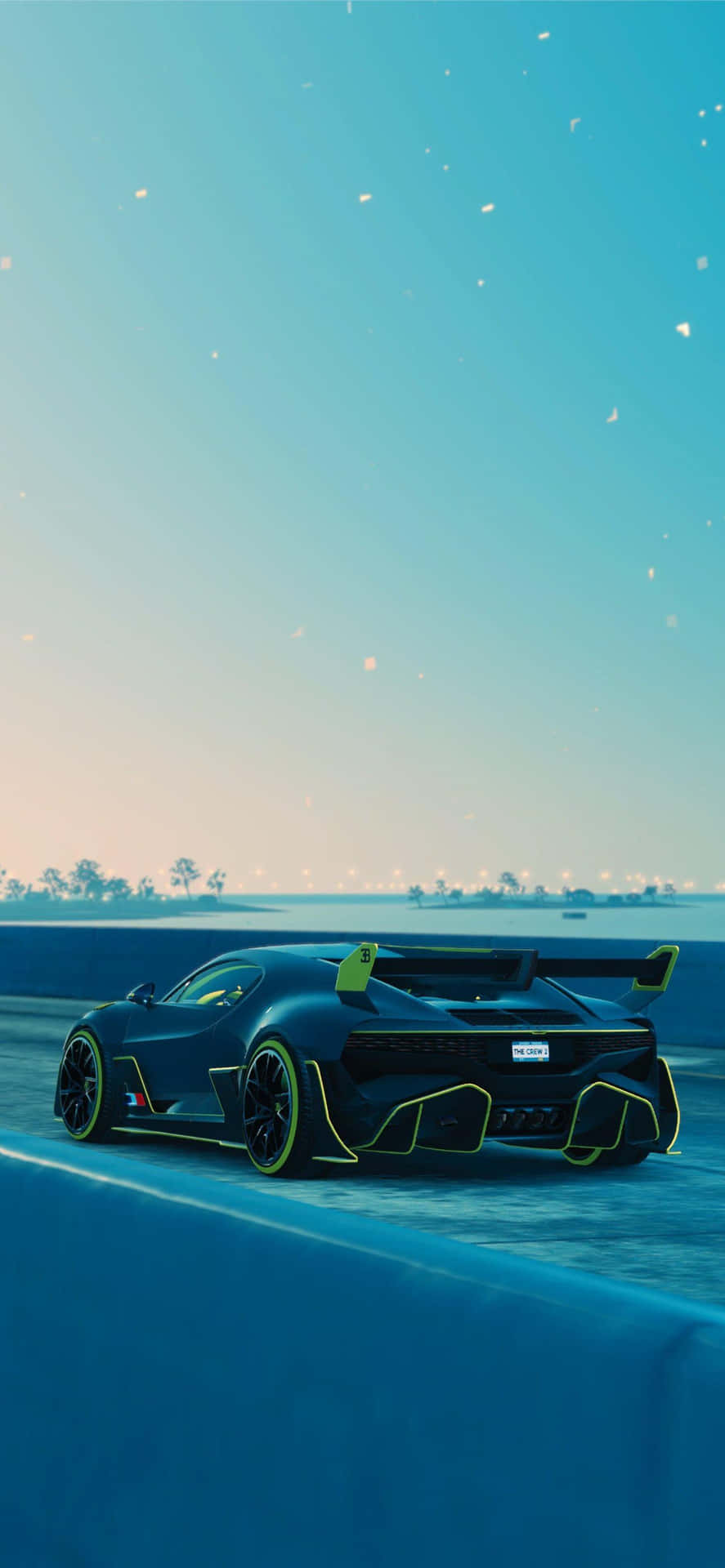 "Experience the power of the Bugatti Phone" Wallpaper