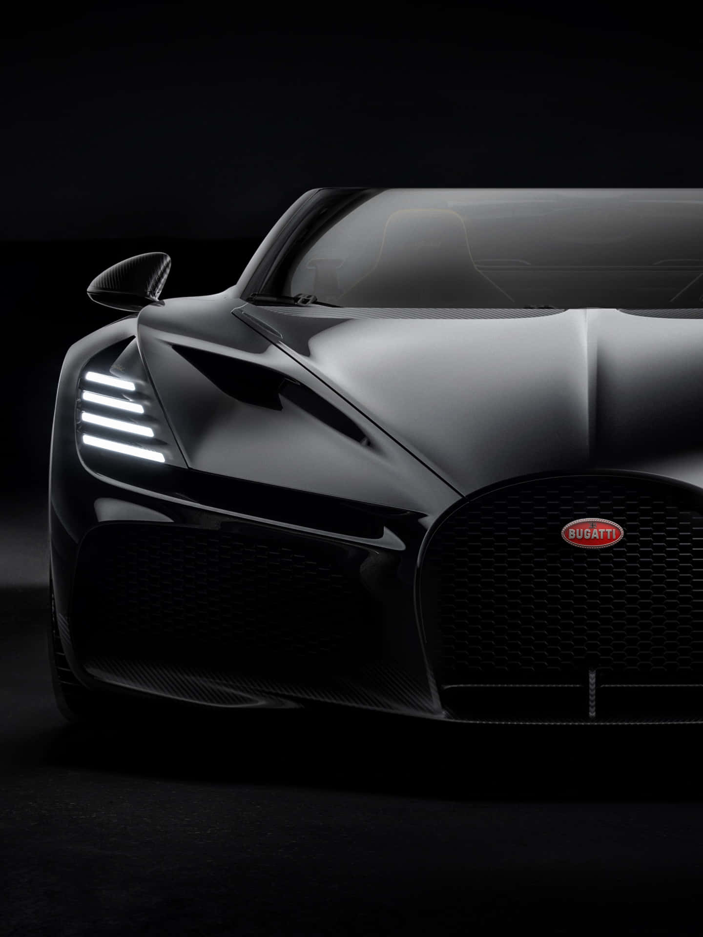 Experience speed with the Bugatti Phone Wallpaper