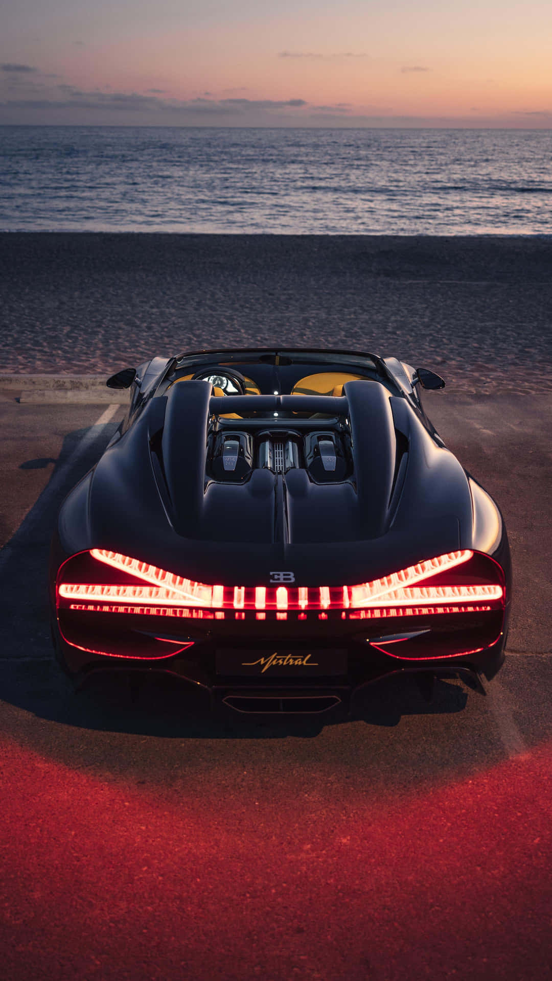 Träumegroß Mit Dem Bugatti-handy. Wallpaper