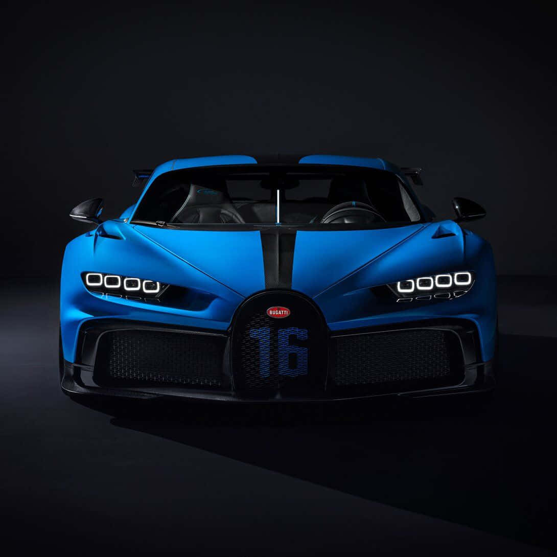 Skarpluksus - Bugatti Chiron.