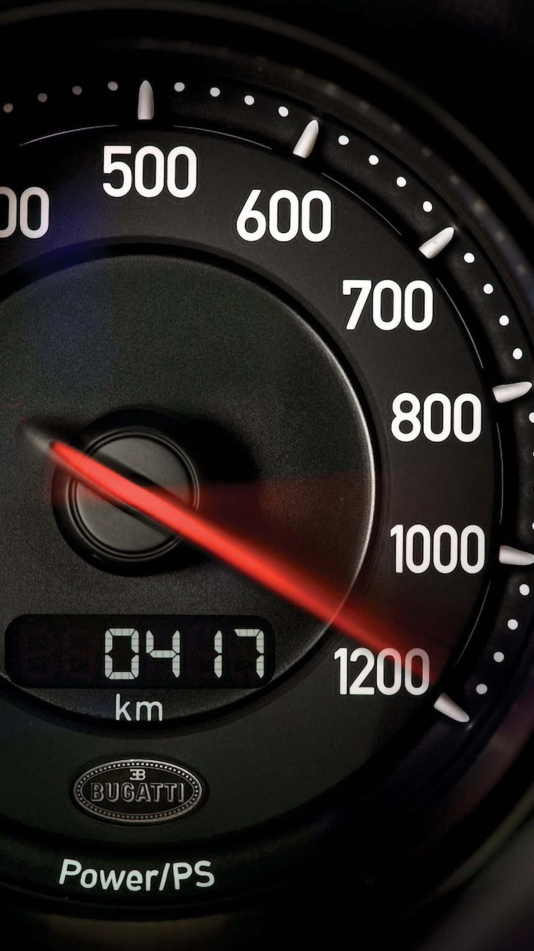 Bugatti Speedometer Power Indicator Wallpaper