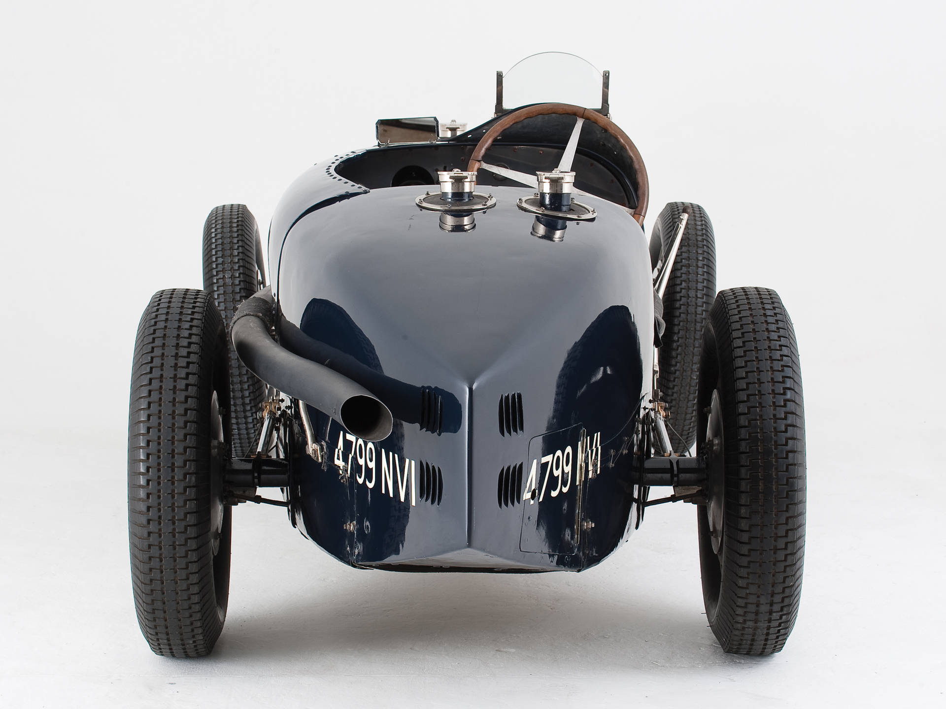 Bugatti Tipo 51 Modello Fronte Iphone Sfondo