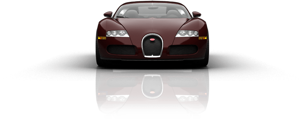 Bugatti Veyron Front View PNG
