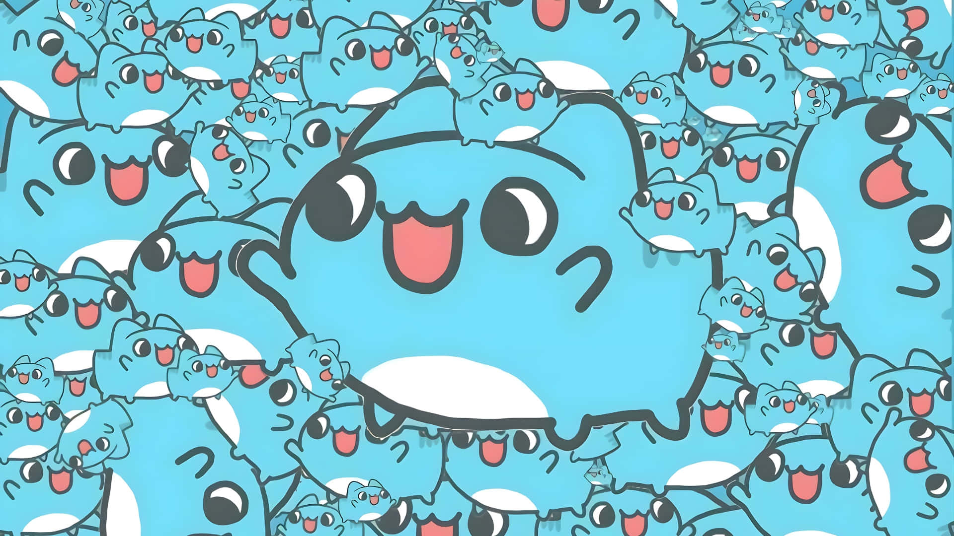 Bugcat Capoo Swarm Wallpaper